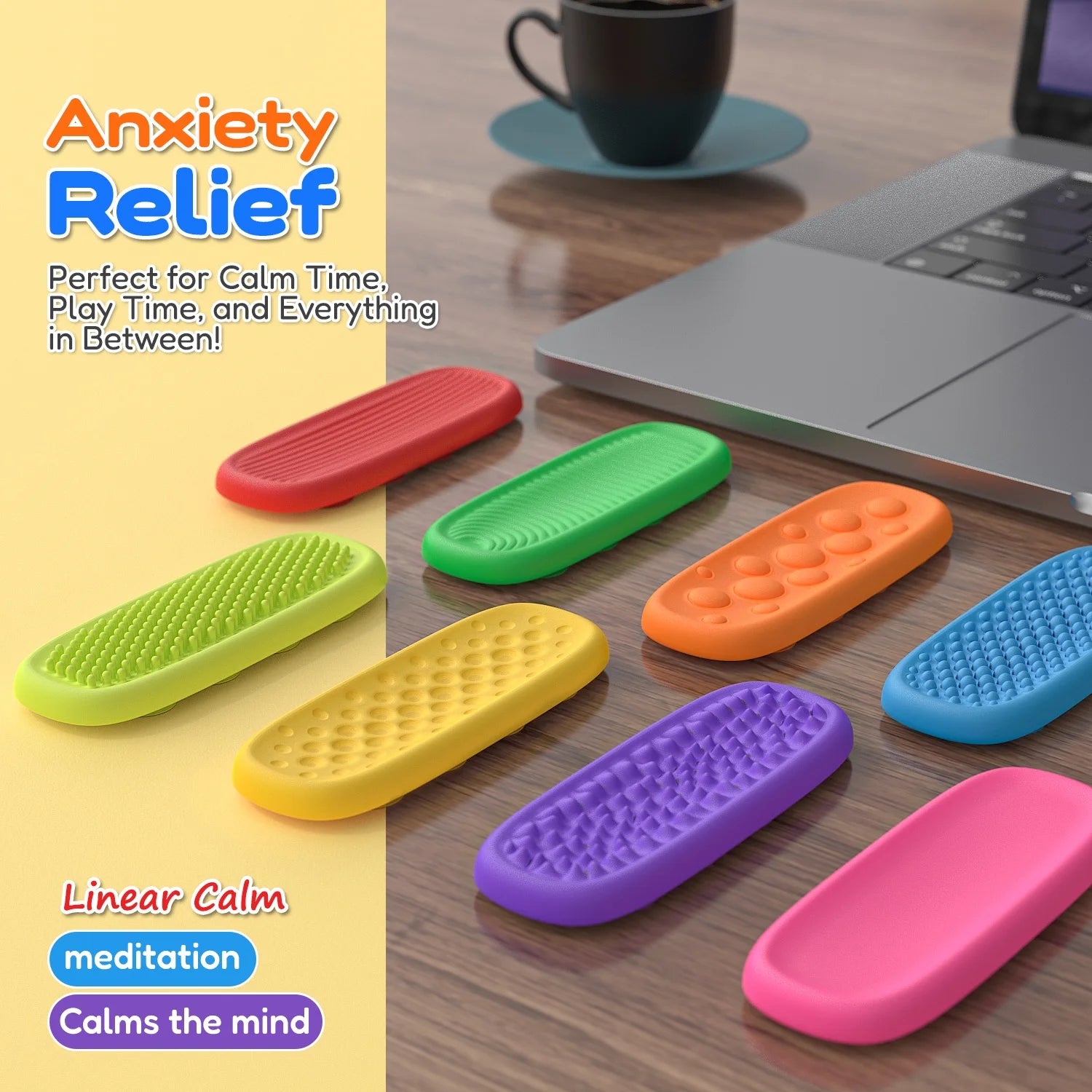 Adhesive Sensory Fidget Strip