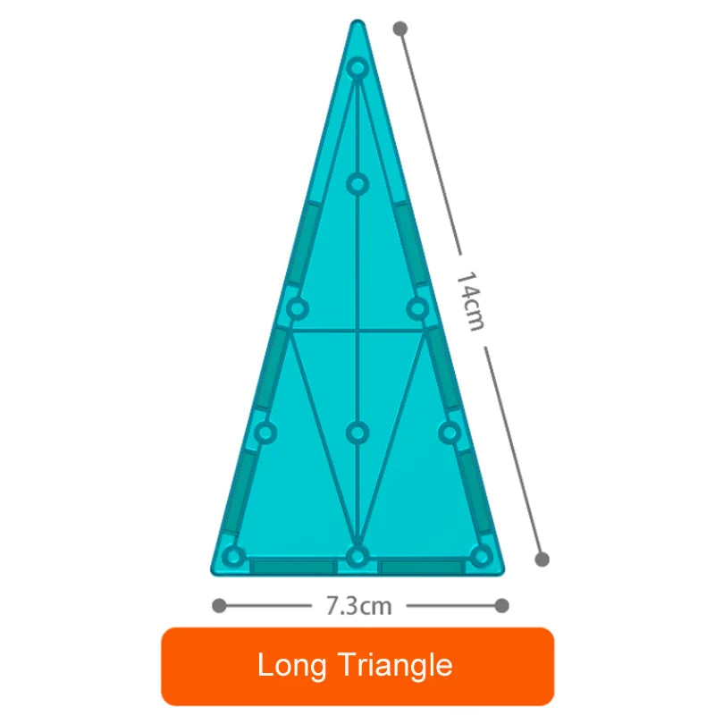 Magnetic Building Tiles - STEM Learning Blocks for Creative Play