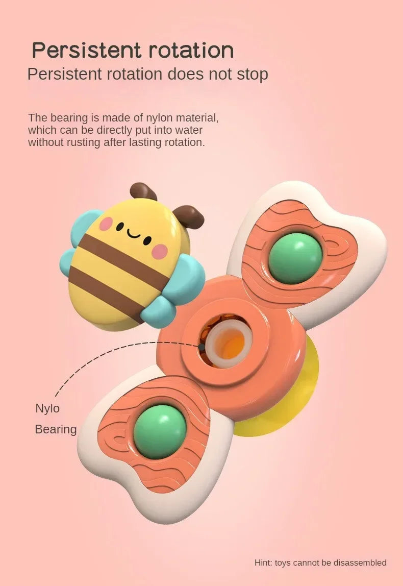 Suction Spinner Bath Toys