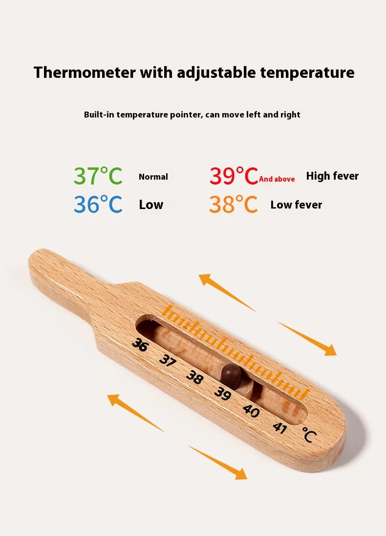 Wooden Doctor Role Set