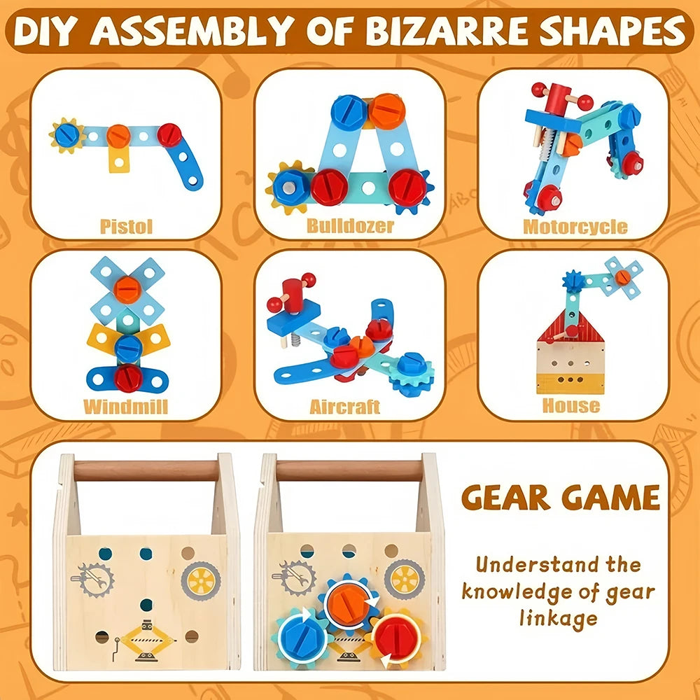 Montessori Construction Tool Bench