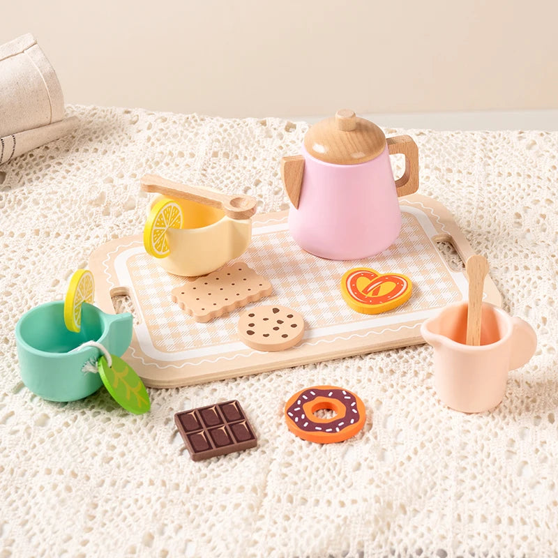 Colorful Pretend Tea Set