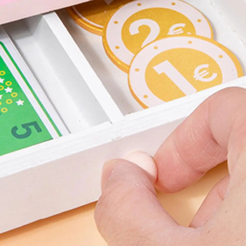 Wooden Kids Cash Register