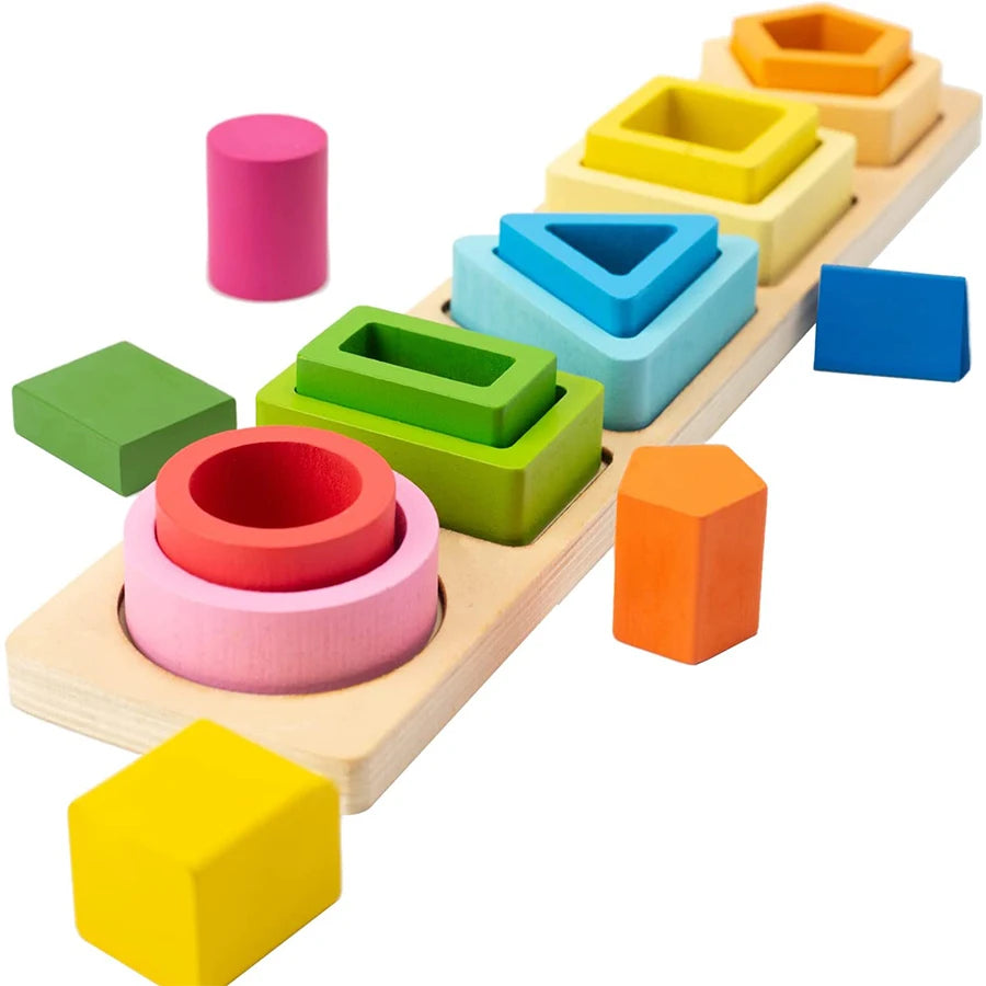 Wooden Sorting Stacking Toy