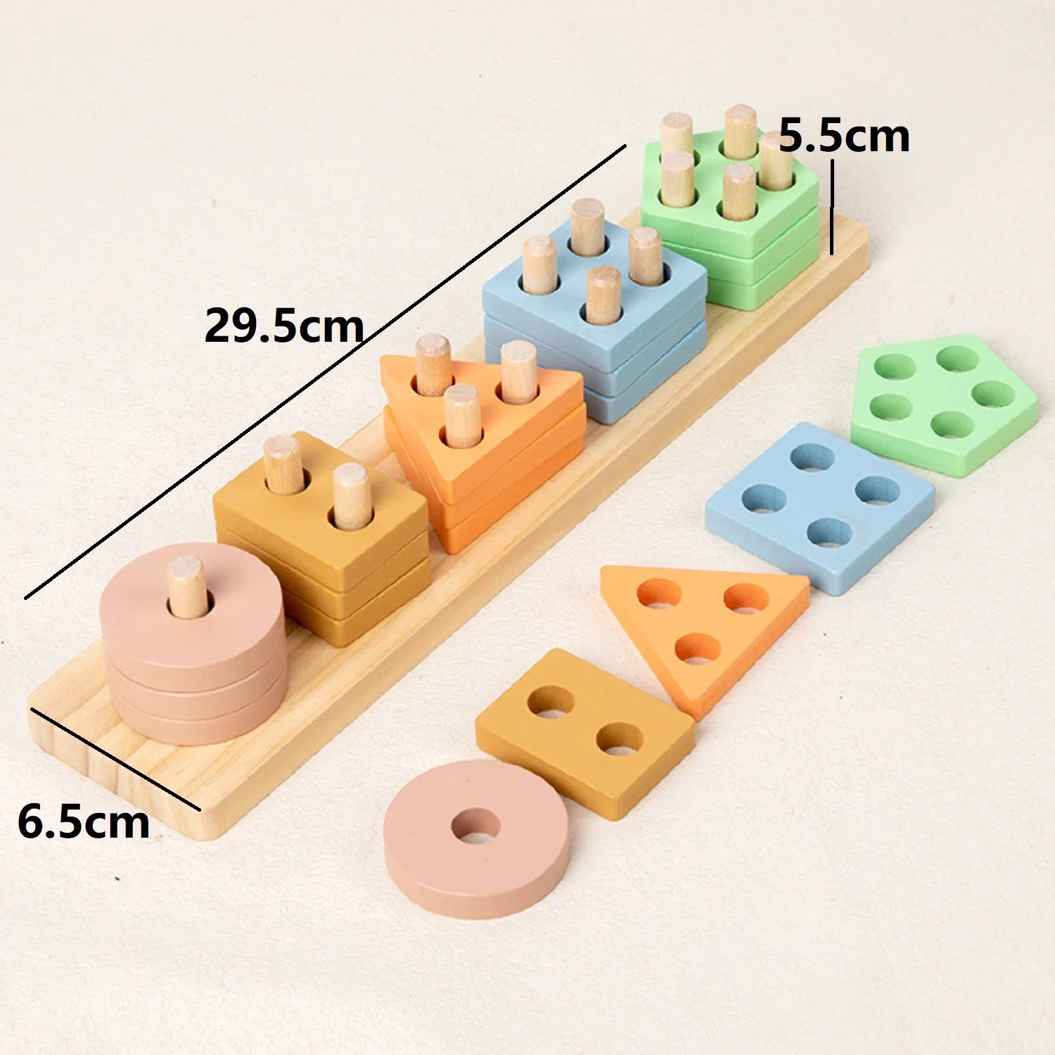 Geometric Sorting Block Set
