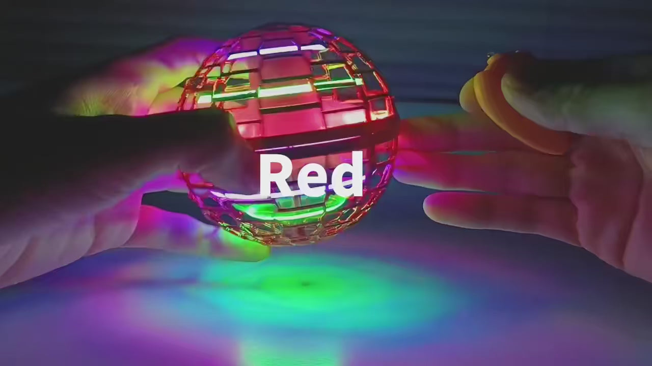 Gravity-Defying Flying Ball - LED Magic Boomerang Toy